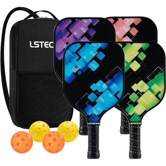 Pickleball Paddles, USAPA Standard Pickleball Paddles Set of 4 or 2 Rackets - Picture 7 of 7